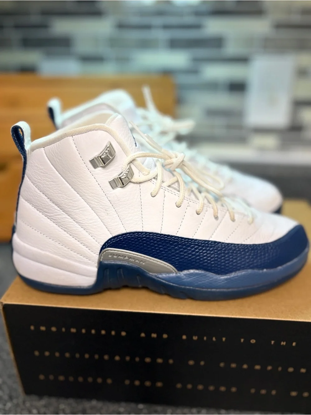 Jordan Retro 12 French Blue (Grade School)
